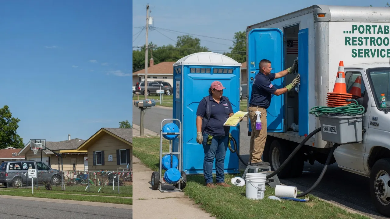 Porta Potty Rental in La Valle, WI near me